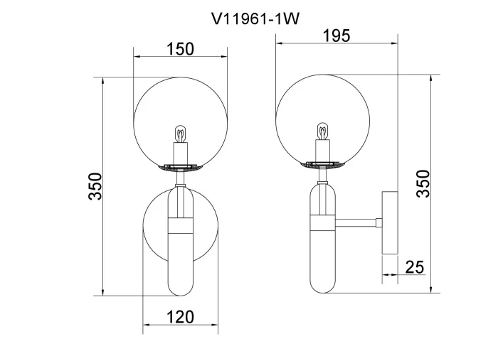 V11961-1W Moderli