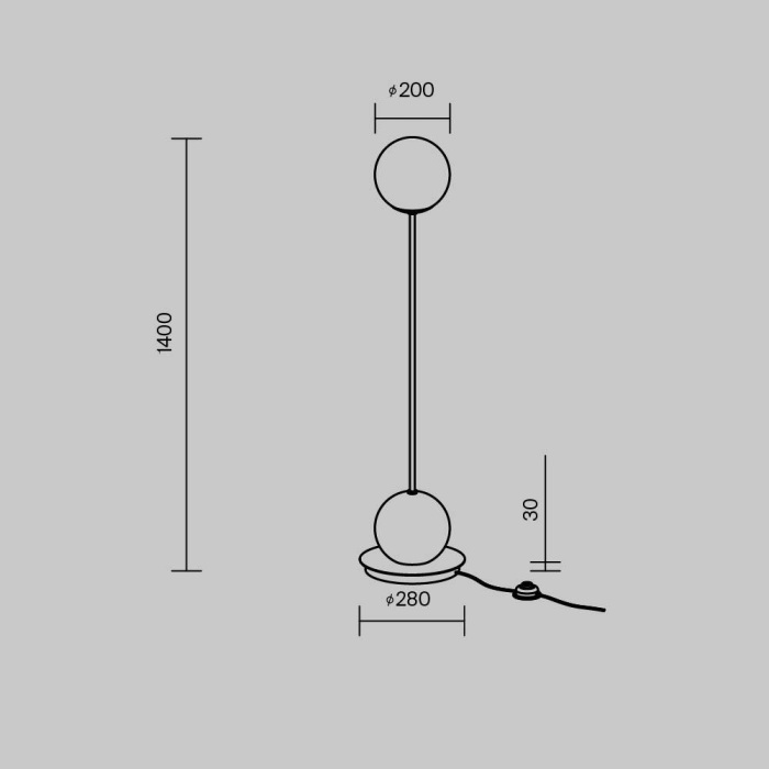 MOD427FL-L20B3K Maytoni