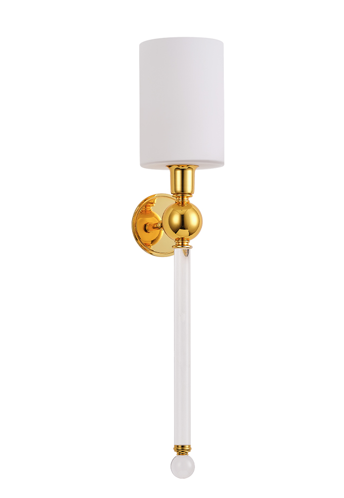 MIRABELLA AP1 GOLD/WHITE Crystal Lux