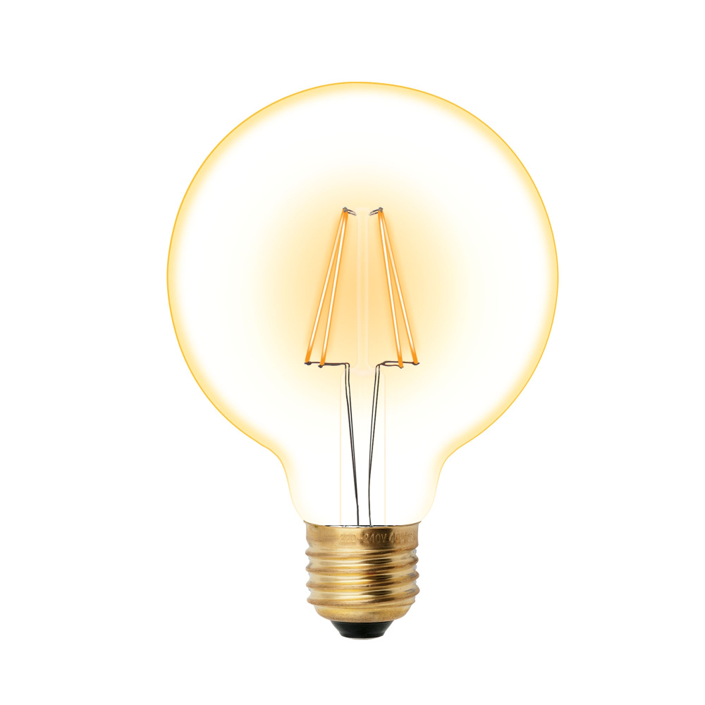 LED-G95-6W/GOLDEN/E27 GLV21GO Uniel