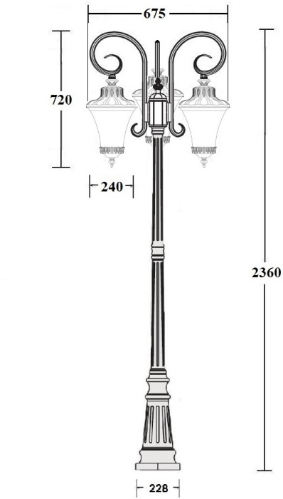 86409B/18L Bl Oasis Light