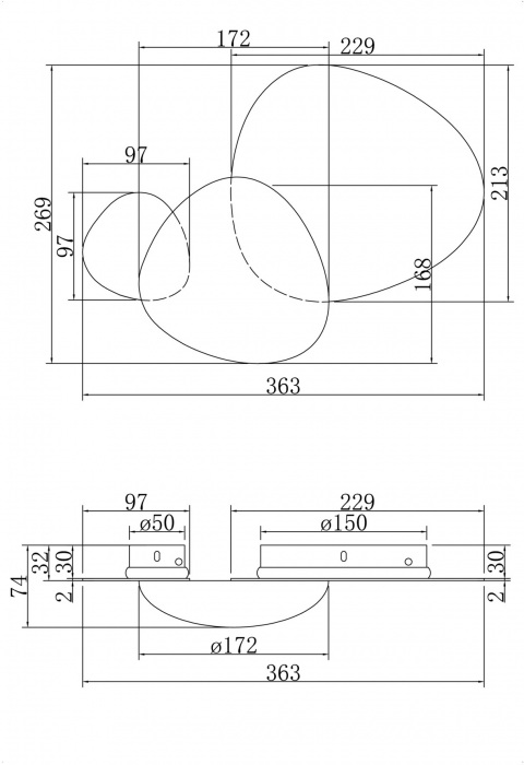 MOD314WL-L8G3K Maytoni