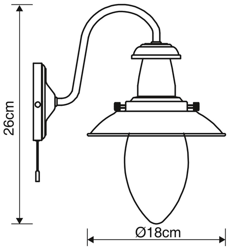 A5518AP-1SS Arte Lamp