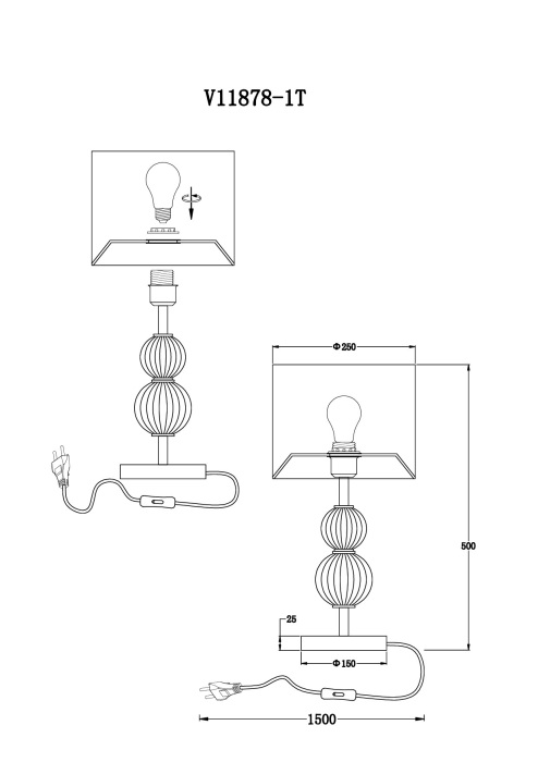 V11878-1T Moderli