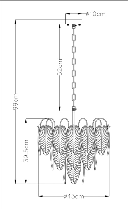A4052LM-6SG Arte Lamp