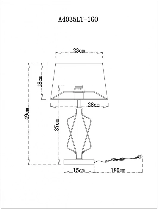 A4035LT-1GO Arte Lamp