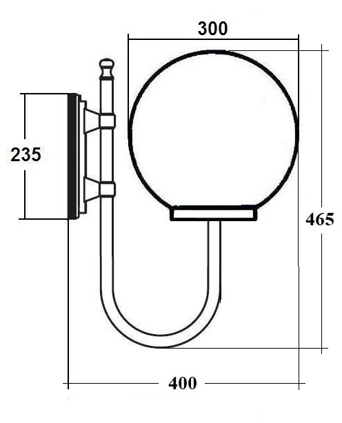 88201L/10A Bl Oasis Light