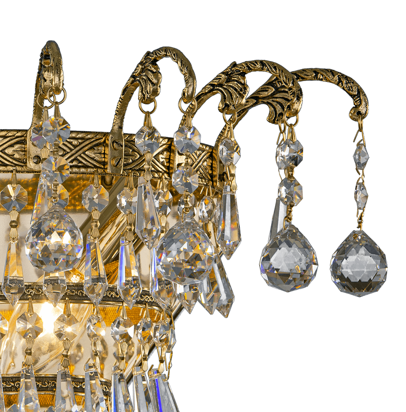 AS/747/2 Gold Ox.Baii & Oct Asfour Crystal
