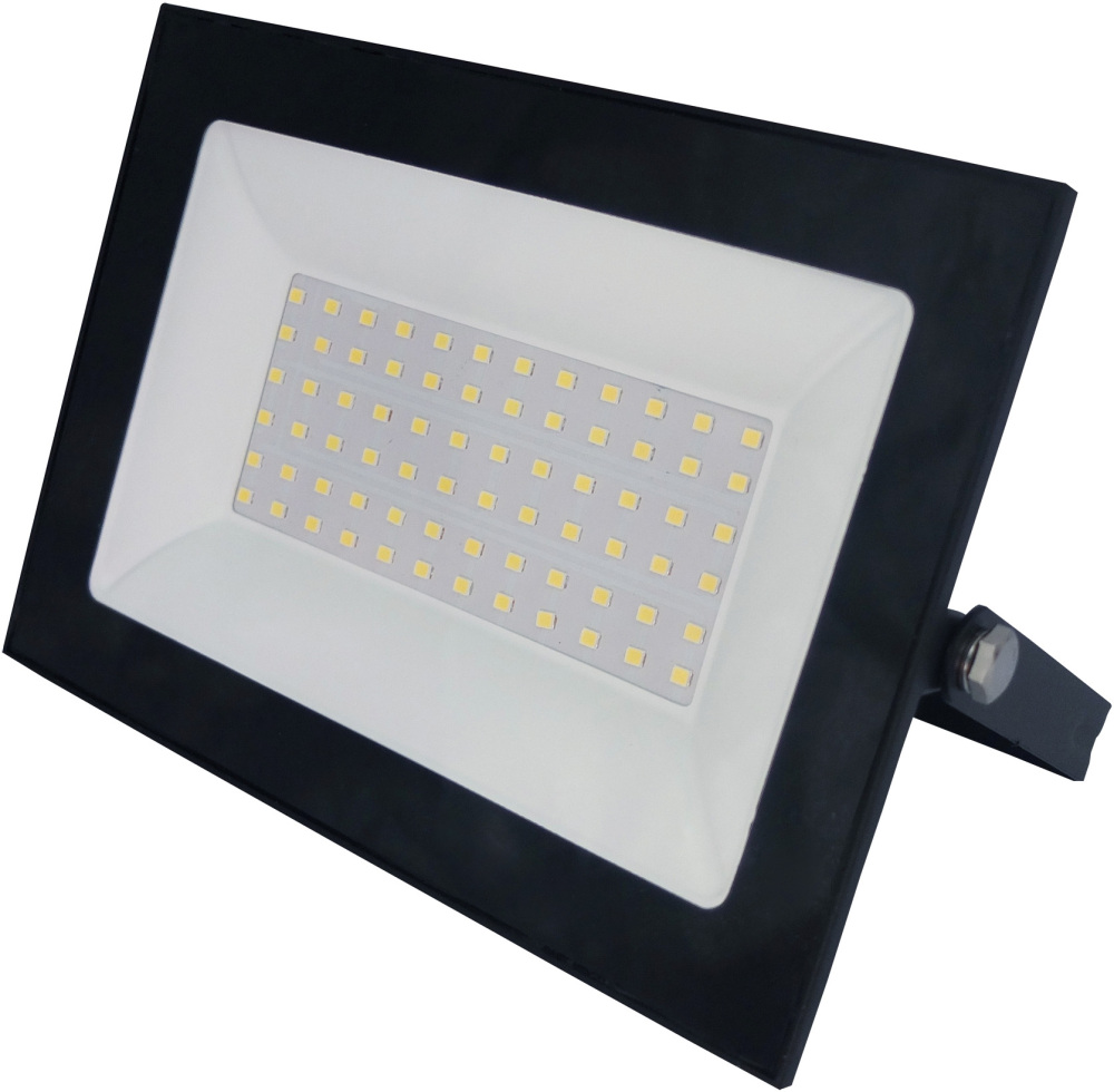 ULF-F21-70W/3000K IP65 200-250В BLACK Uniel