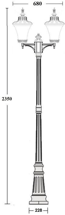 86409A/01 Bl Oasis Light
