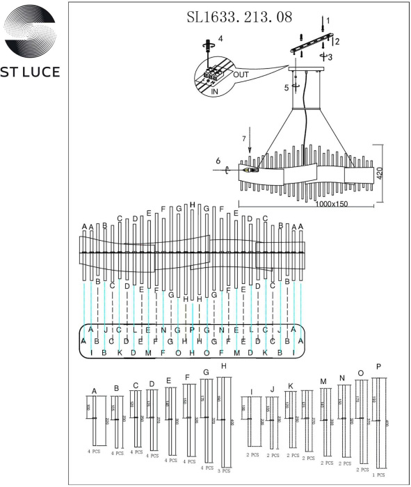 SL1633.213.08 ST Luce