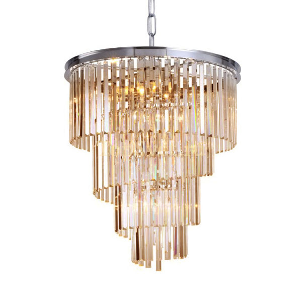 KR0262P-10 chrome/amber Delight Collection
