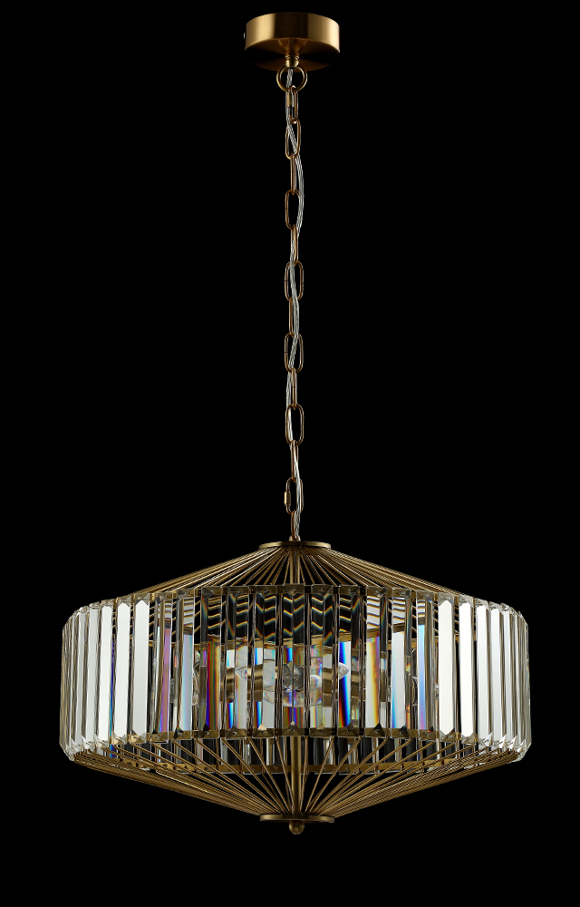 FIESTA SP5 BRASS/TRANSPARENTE Crystal Lux
