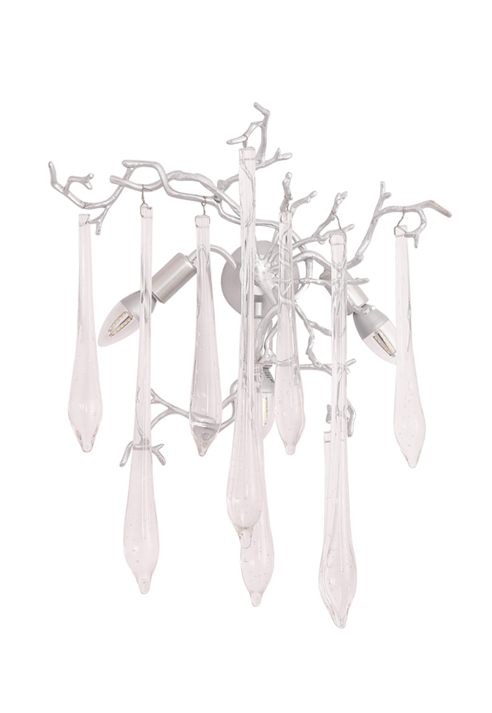 REINA AP3 SILVER PATINA Crystal Lux