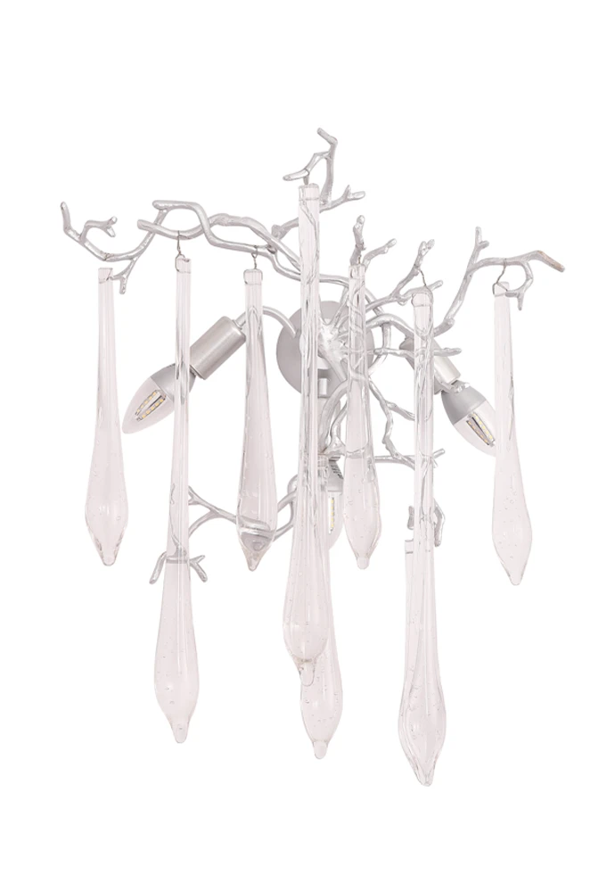 REINA AP3 SILVER PATINA Crystal Lux