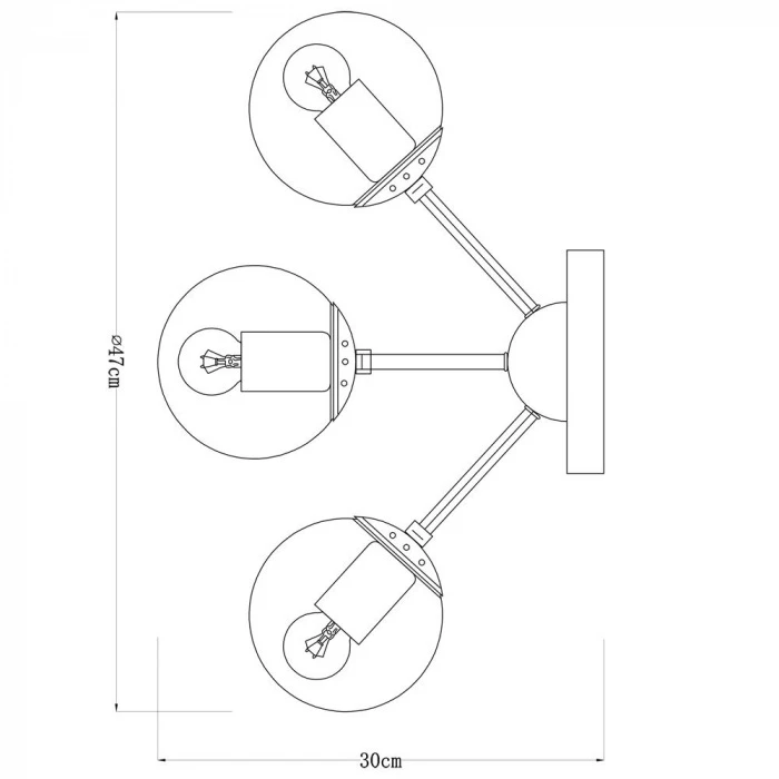 A1664PL-5BK Arte Lamp