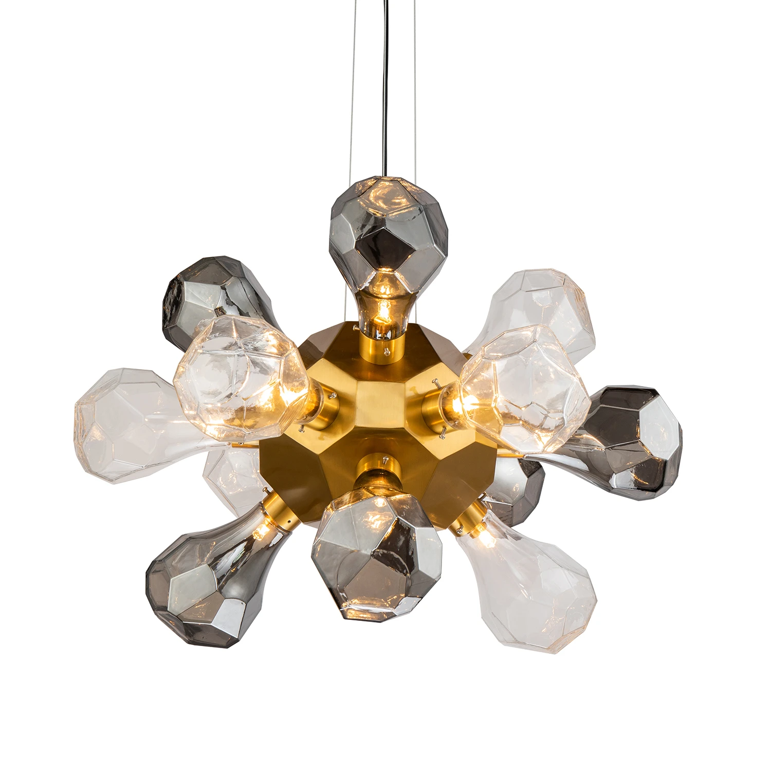KR1197P-12 brass, smoky/clear Delight Collection