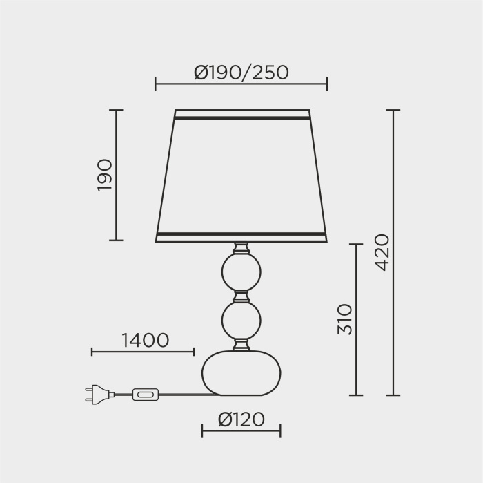 ML.6142.01TL BK Modelux