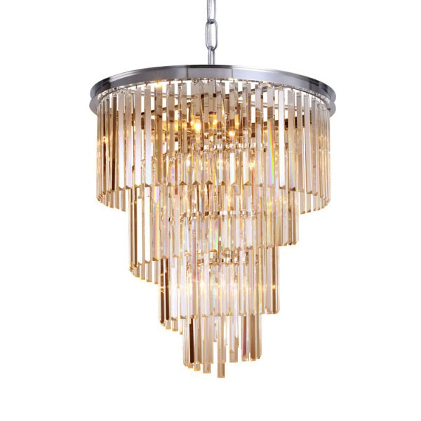 KR0262P-10 chrome/amber Delight Collection