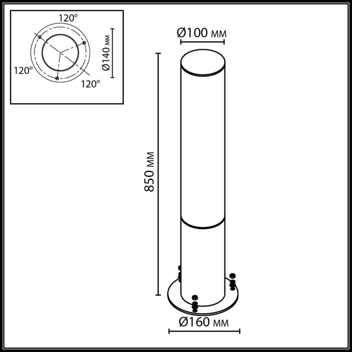 7180/22GL Odeon Light