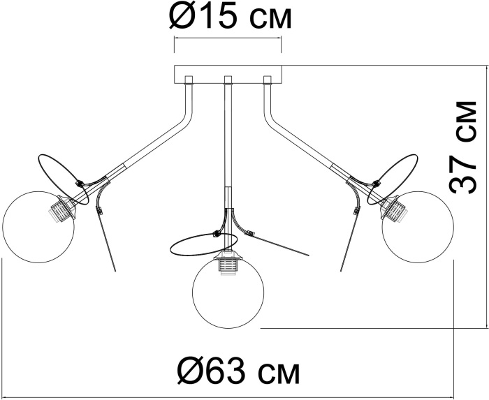 A1369PL-7SG Arte Lamp