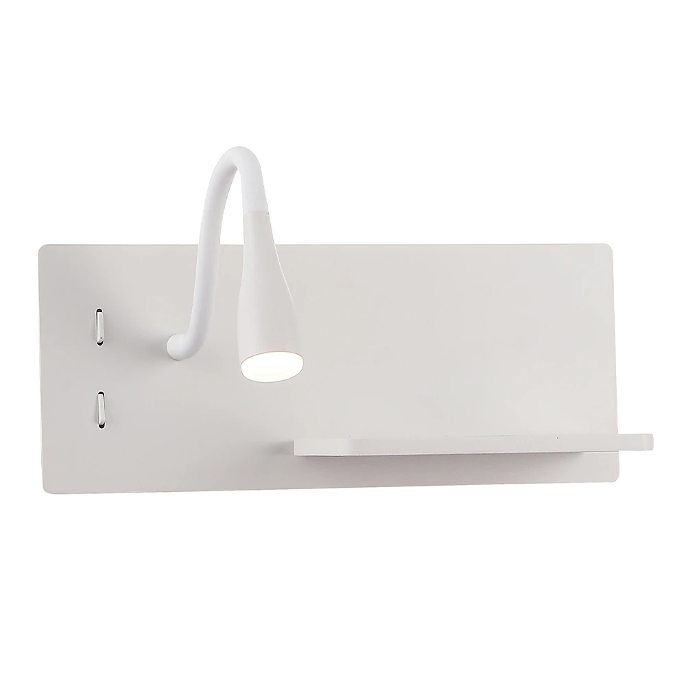 CLT 217W Qi+USB WH Crystal Lux