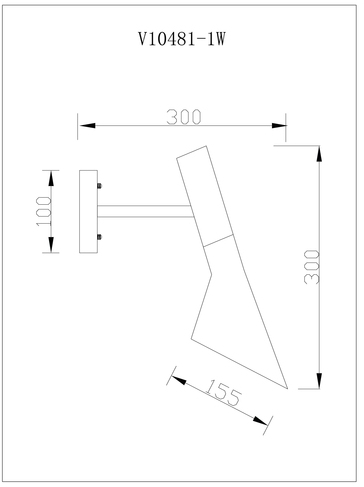 V10481-1W Moderli