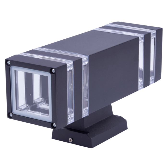 UUL-S24A 2x60W/E27 IP65 BLACK Uniel
