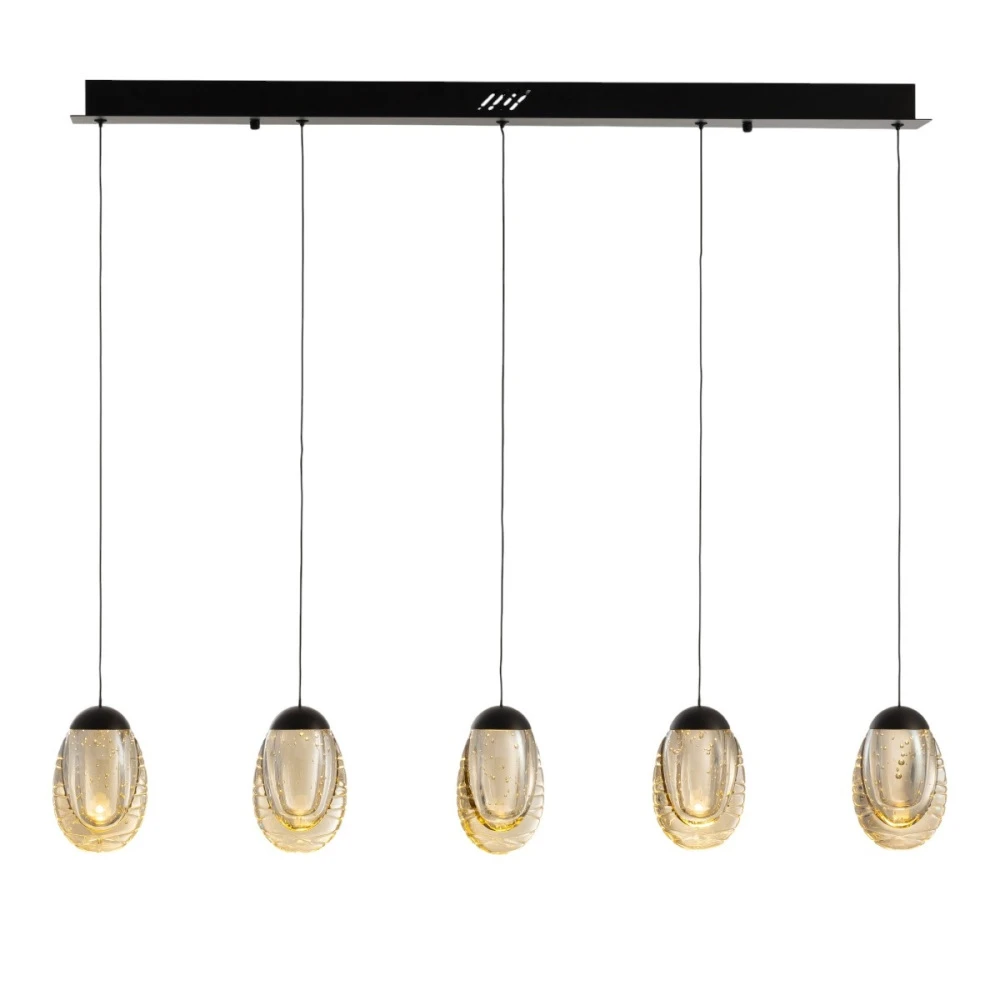 MD25090022-5B matt black/champagne Delight Collection