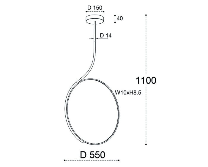 IT013-6025 white 3000K Italline