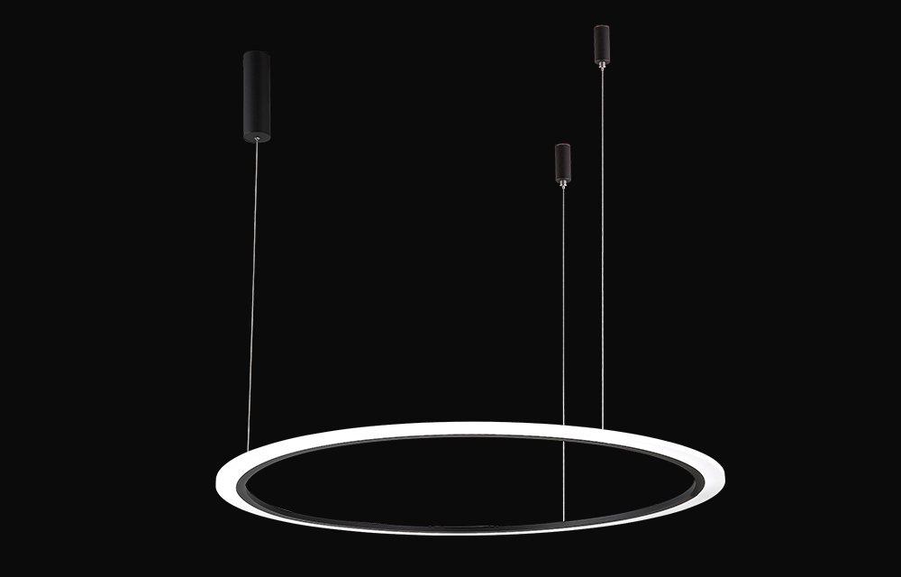 MANZANA SP40W LED D1000 BLACK Crystal Lux