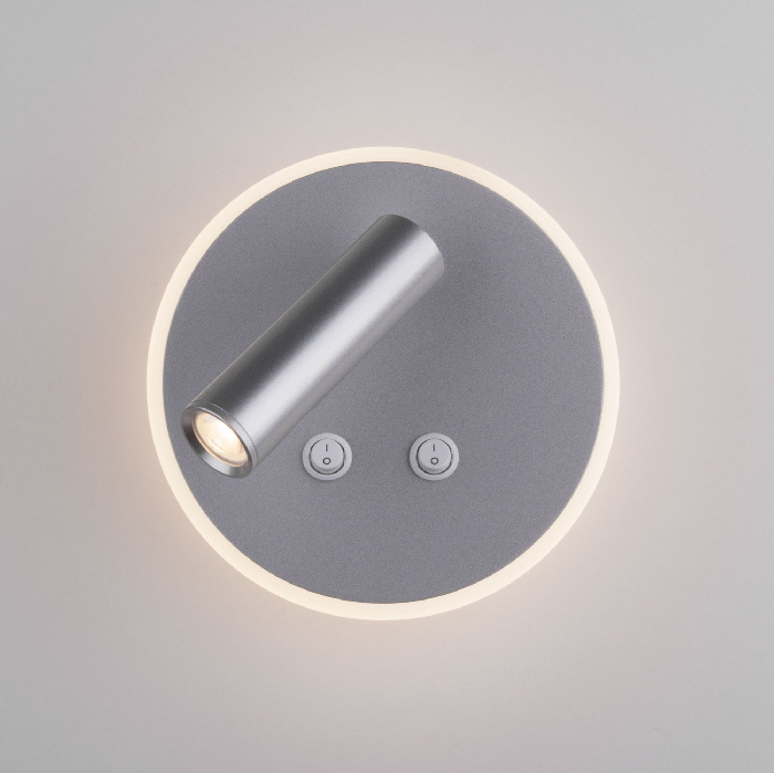 MRL LED 1014 серебро Elektrostandard