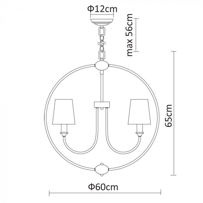 A9022SP-5CC Arte Lamp
