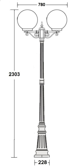 88209LA Bl Oasis Light