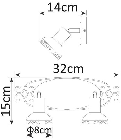 A5219AP-2AB Arte Lamp