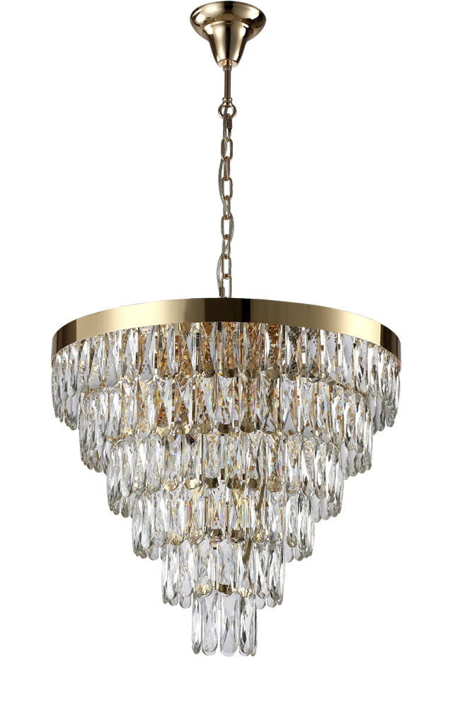 ABIGAIL SP-PL15 D620 GOLD/TRANSPARENT Crystal Lux
