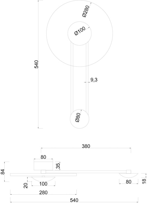 A2640AP-1GO Arte Lamp