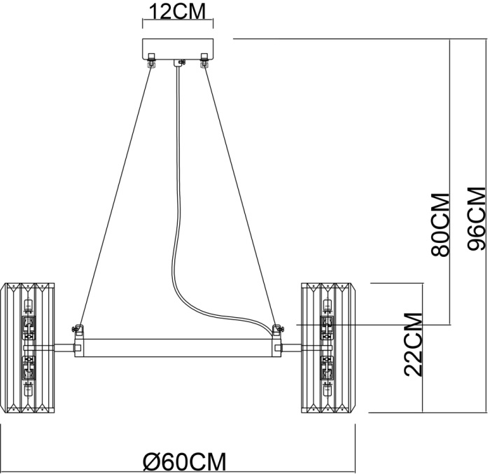 A1049SP-12GO Arte Lamp