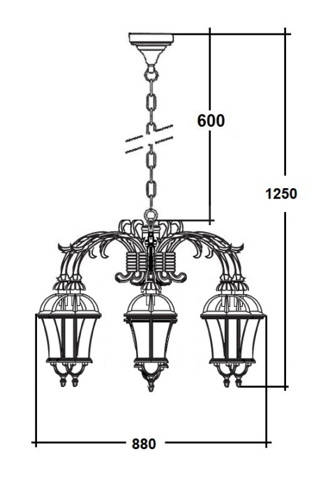 95270L/6/16L Bl Oasis Light