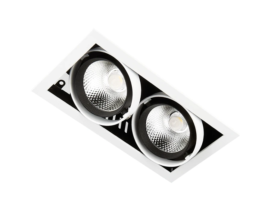 T812 BK/CH 2*12W 4200K Ambrella