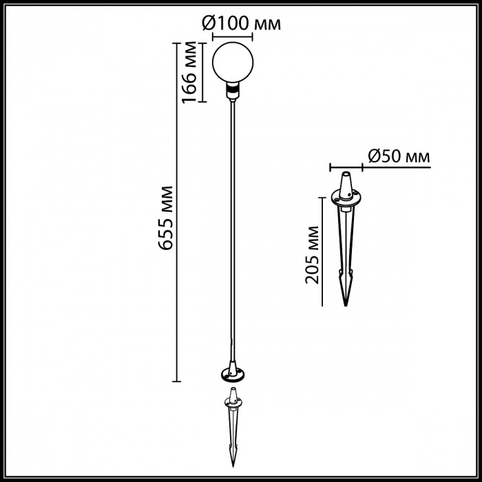 7121/2GL Odeon Light