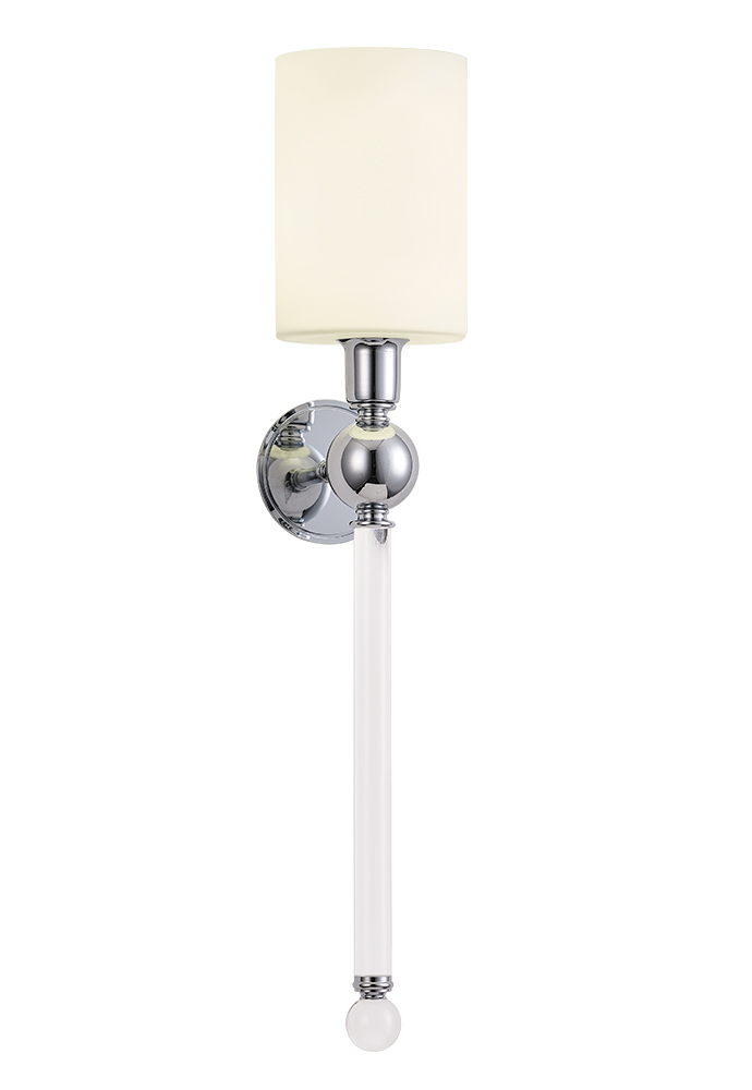 MIRABELLA AP1 CHROME/WHITE Crystal Lux