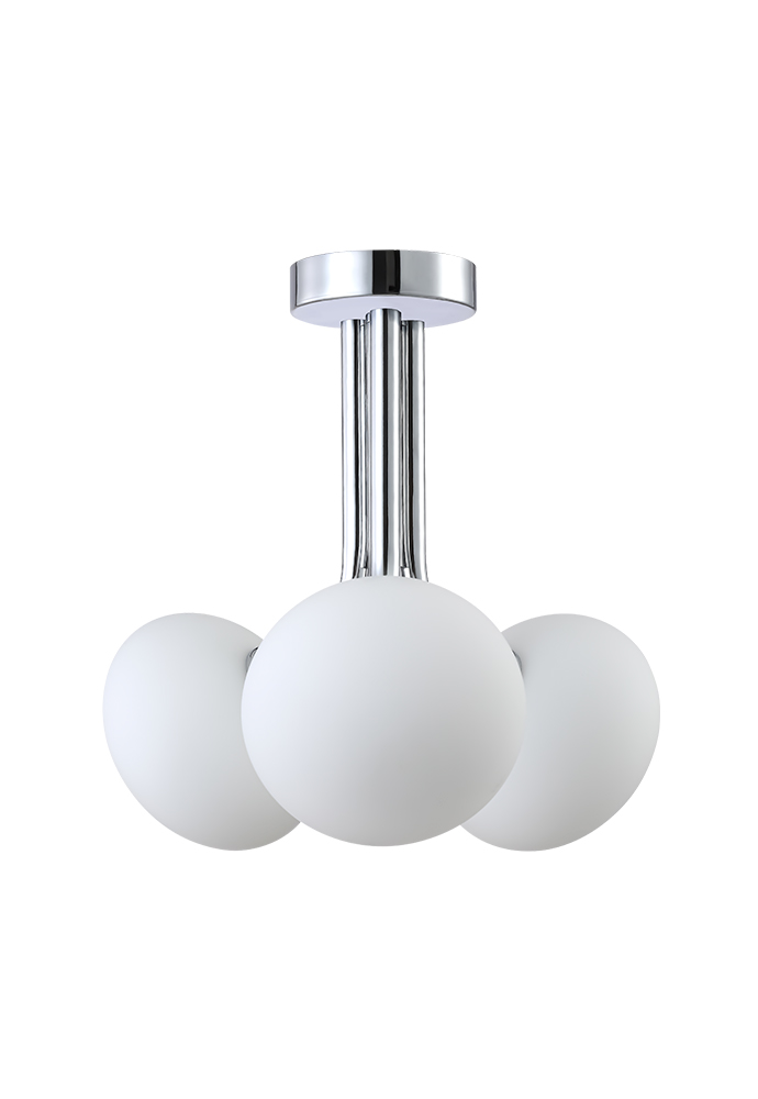 ALICIA SP3 CHROME/WHITE Crystal Lux