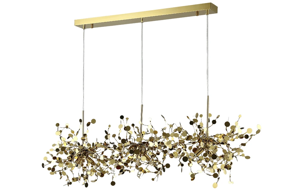 GARDEN SP3х3 L1200 GOLD Crystal Lux