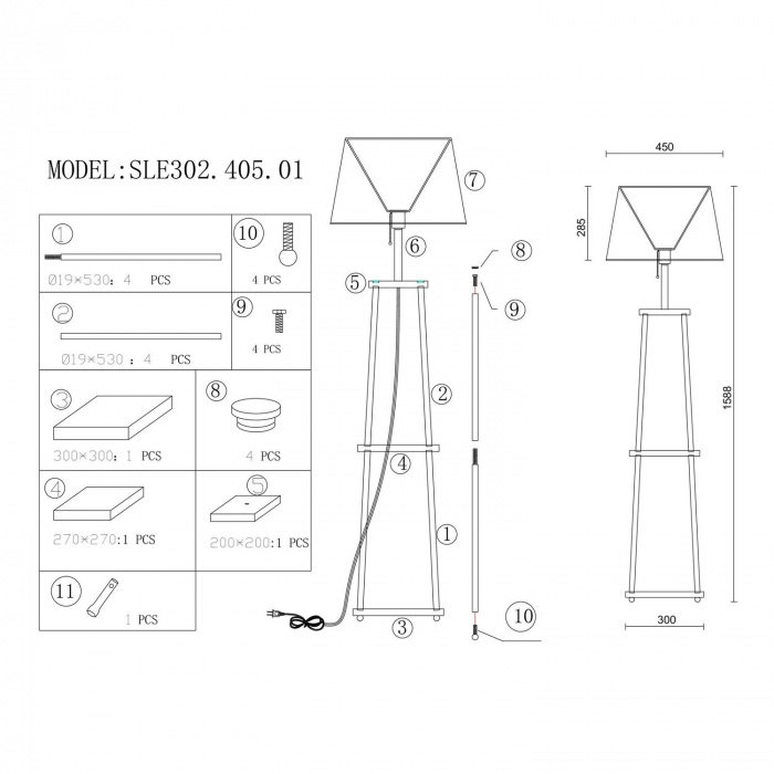 SLE302.405.01 ST Luce