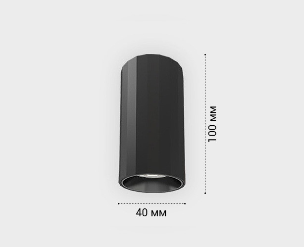 IT08-8028 black 3000K Italline