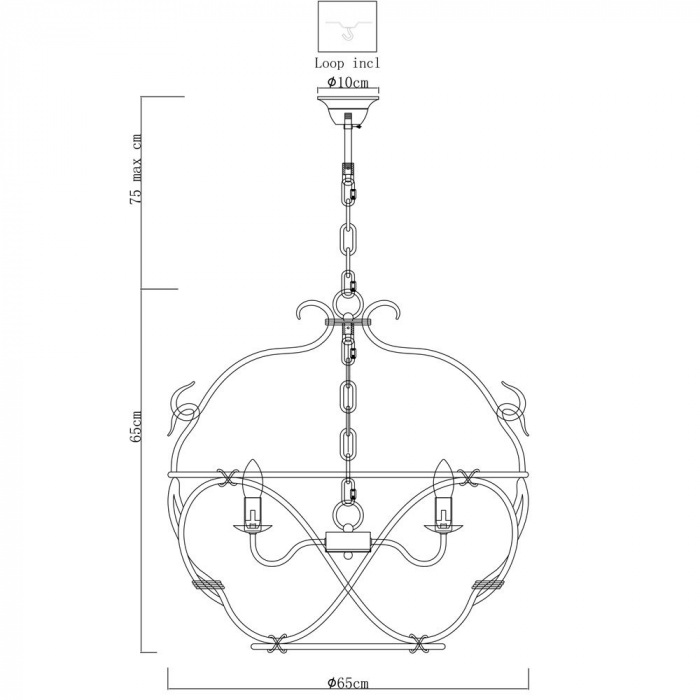 A8960SP-6GA Arte Lamp