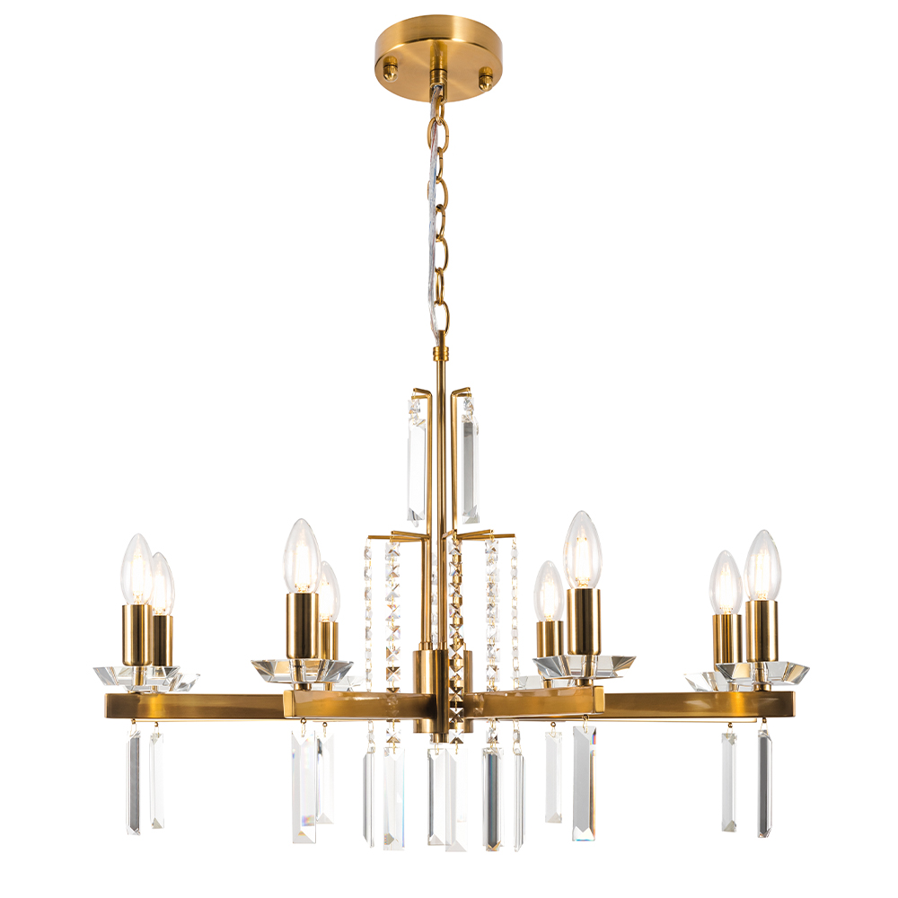 MARRON SP8 BRASS Crystal Lux
