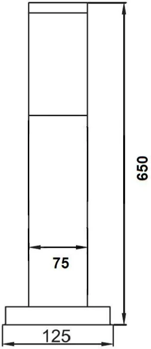 75828-650 SS Oasis Light