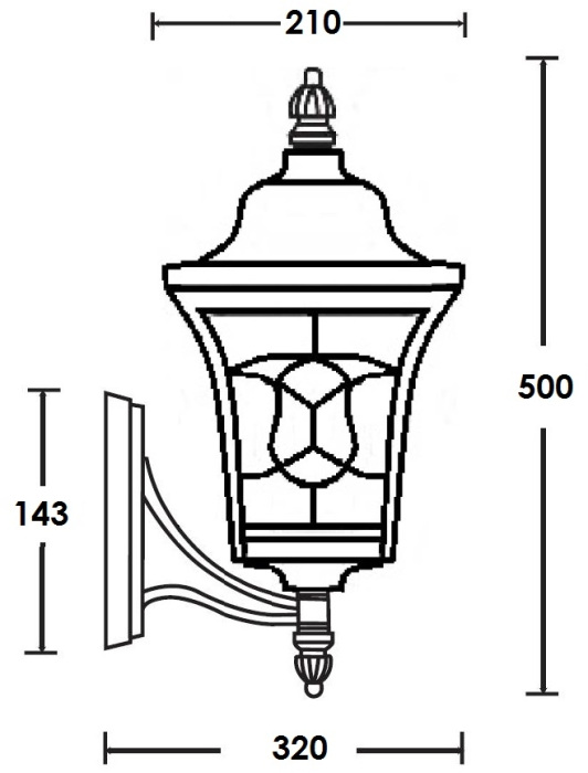 91801L/04 Bl Oasis Light